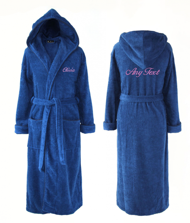 Personalised Robes / Dressing Gown - Lace Edge – The Krafty Goose