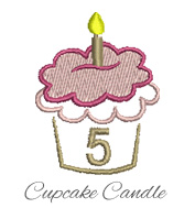 Cupcake Candle