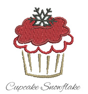 Cupcake Snowflake
