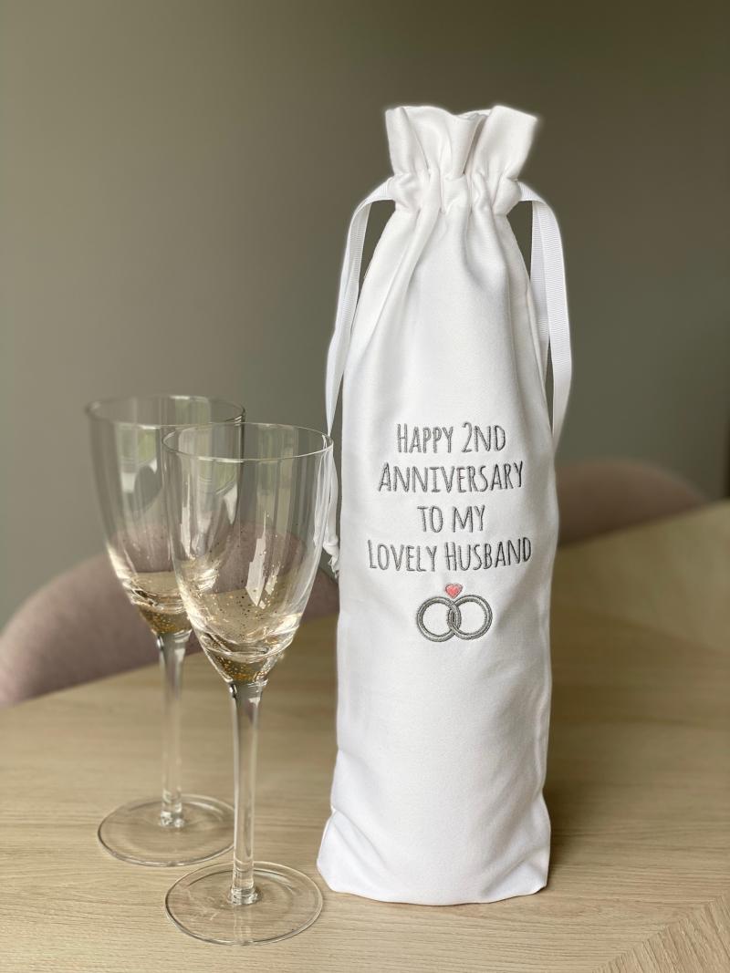 2nd Anniversary Bottle Bag