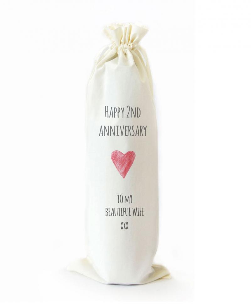 Cotton 2nd Anniversary Gift Wine Champagne Bottle Bag For Wife Her Withcongratulations,Tulip Trees In Australia
