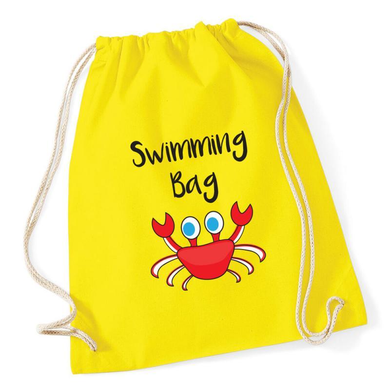 Drawstring Crab Swimming Bag WithCongratulations