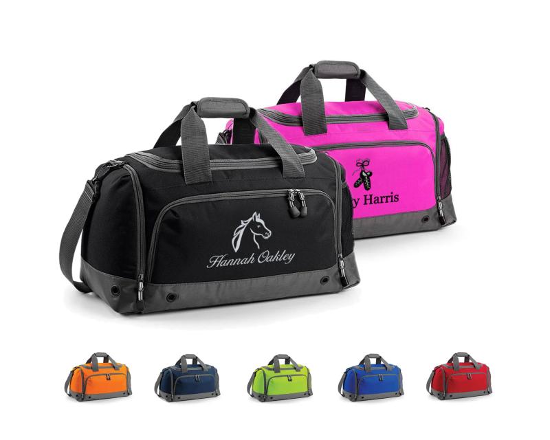 Personalised Embroidered Sport Activity Holdall Bag