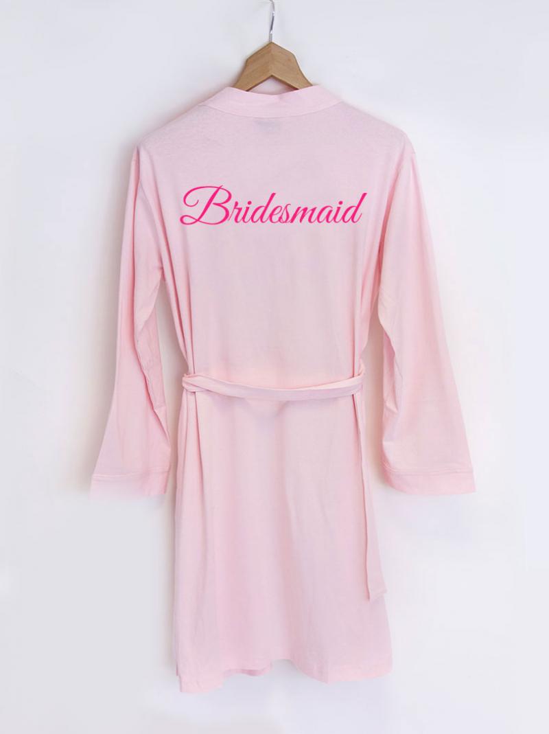 bridesmaid dressing gowns uk