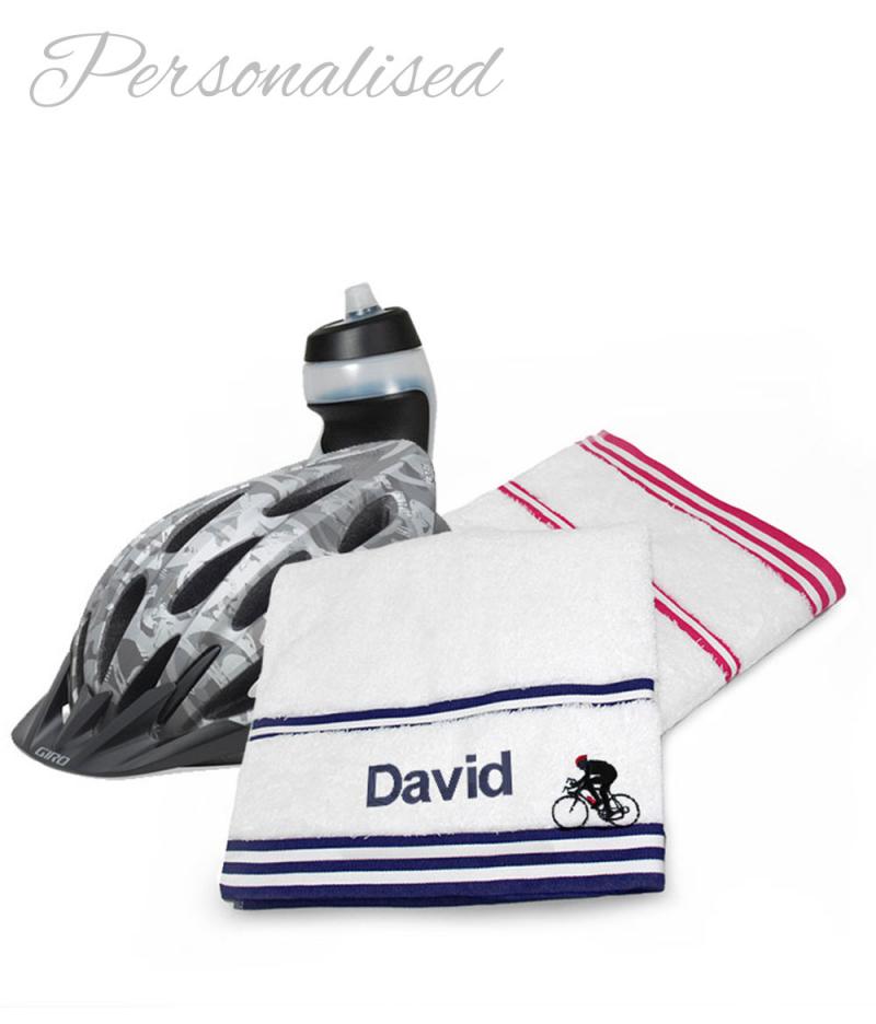 Personalised Cyclist Towels A
