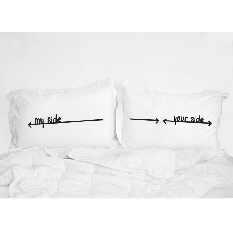 My side your side pillow case shop