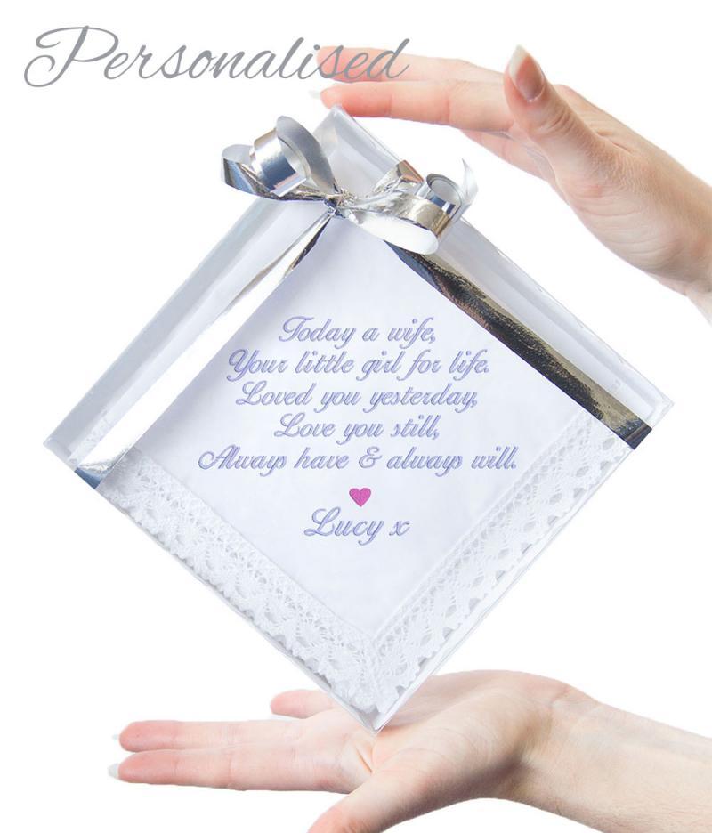 Mother of the bride hot sale handkerchief