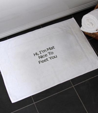 slogan bath mats uk