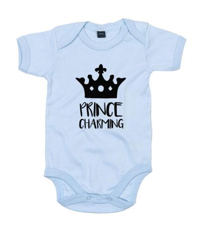 Prince Charming Babygrow in Light Blue