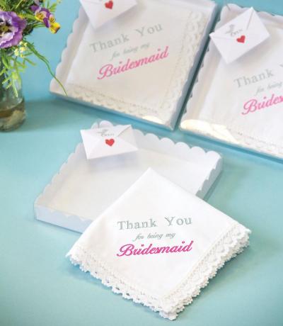 bridesmaids handkerchiefs
