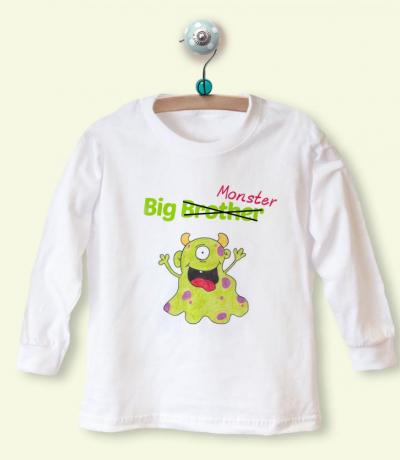 big brother monster t-shirt