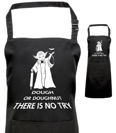 Do or Do Not / Dough or Doughnut There is no Try Apron