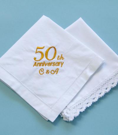 50th Golden Wedding Anniversary Gift