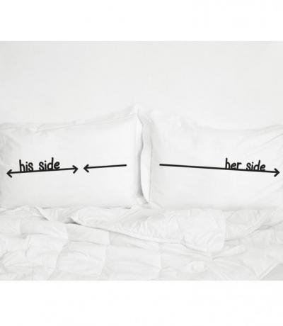 his side her side pillow cases