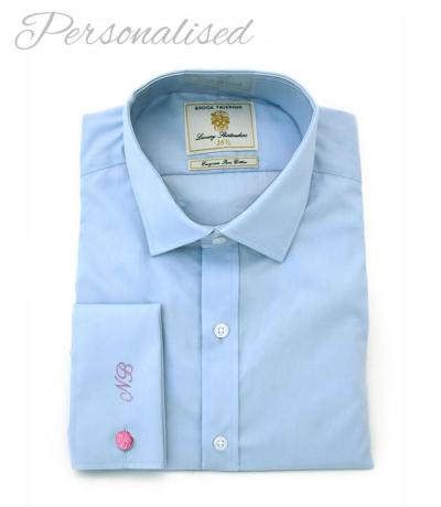 Personalised Monogrammed Blue Shirt