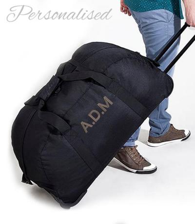 Personalised Embroidered Suitcase Luggage Bag