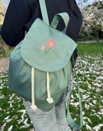 Floral Embroidery Rucksack