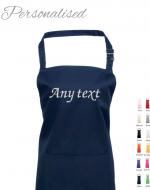 Personalised Adult Apron, Choose Your Own Text
