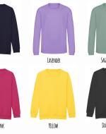 Sweatshirt Colours