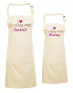 mother and daughter aprons