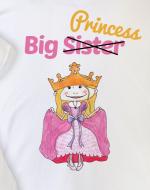 big sister top with princess