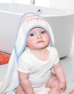 baby towels blue