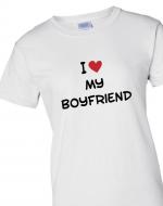 'I Love My Boyfriend' T-shirt