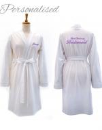 Bridesmaids dressing gowns