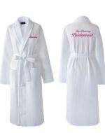 bridesmaid dressing gowns with names