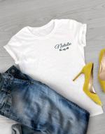 embroidered ladies t-shirt