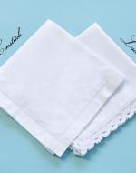 personalised handkerchiefs