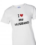 'I Love My Husband' T-shirt