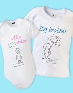 big brother little sister matching t-shirts
