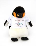 Personalised Soft Toy, Pebbles The Penguin