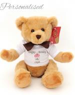 Personalised Brown Teddy Bear with T-shirt