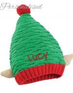 Personalised Knitted Children's Elf Hat 
