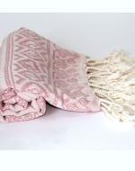 Personalised Pink Wedding Towels / Wraps
