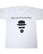 Breaking Bad T-shirt, Stay out of my territory
