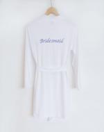 personalised bridesmaid dressing gown