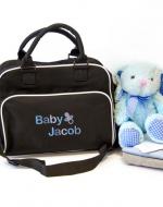 personalised baby nappy changing bag
