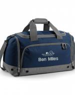 Personalised Embroidered Swimmer Holdall Bag